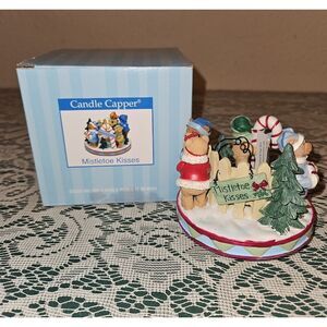 Old Virginia "Mistletoe Kisses" Candle Capper